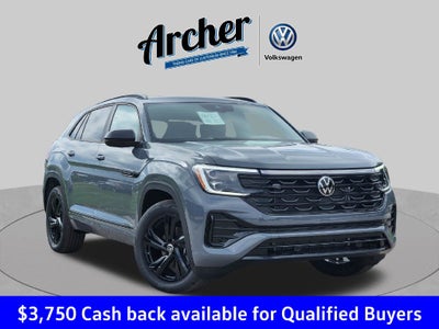 2026 Volkswagen Atlas Cross Sport SEL R-Line Black