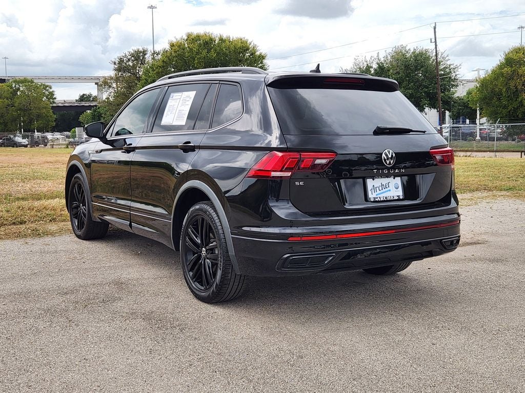 2022 Volkswagen Tiguan 2.0T SE R-Line Black
