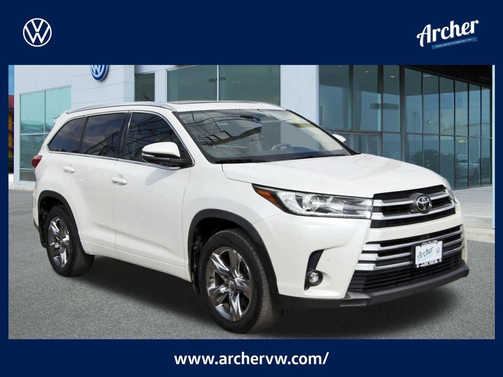 2019 Toyota Highlander Limited Platinum