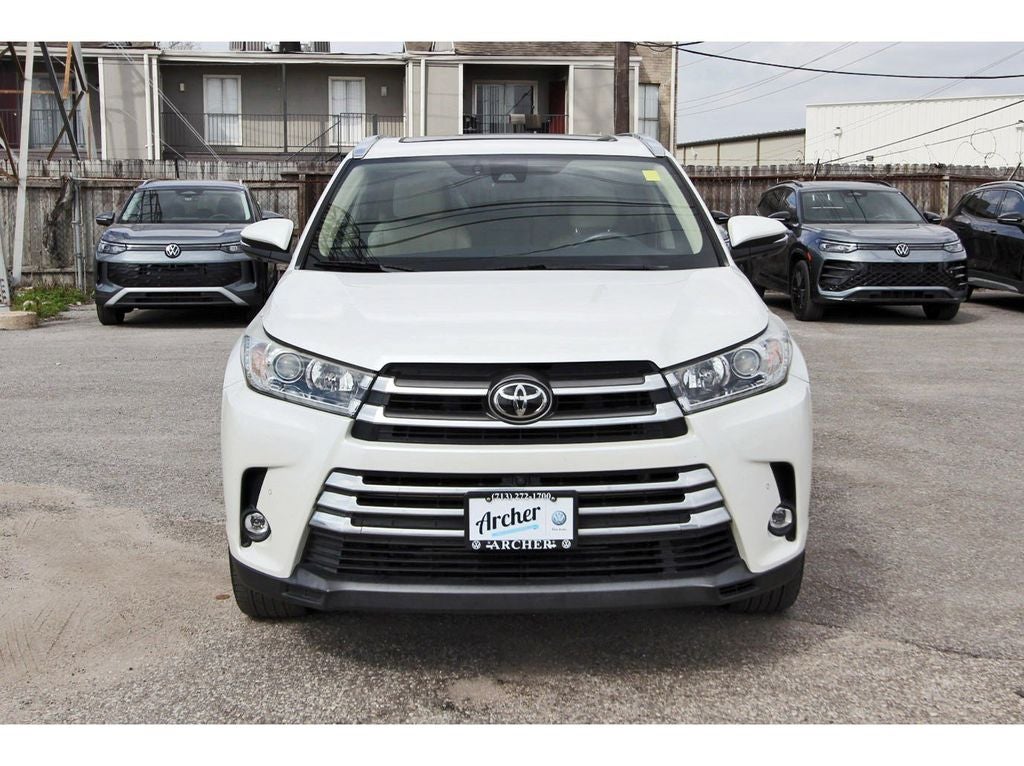 2019 Toyota Highlander Limited Platinum