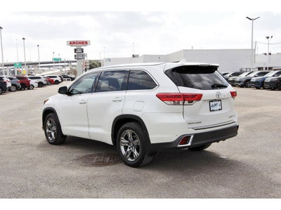2019 Toyota Highlander Limited Platinum