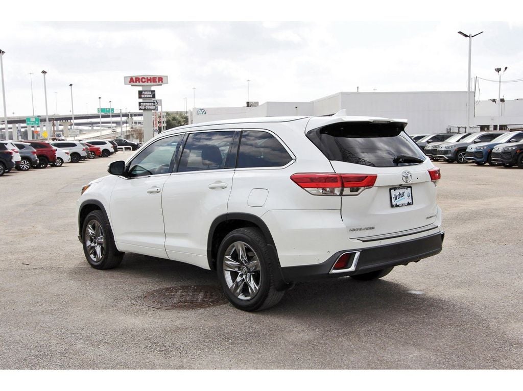 2019 Toyota Highlander Limited Platinum