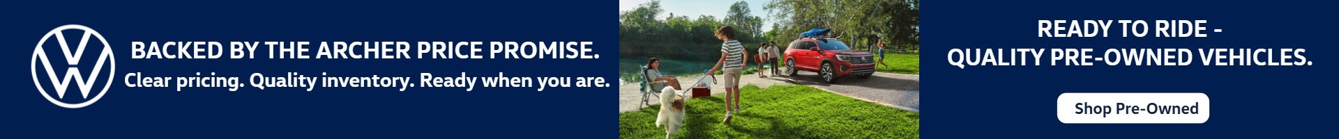 Browse Pre-Owned at Archer Volkswagen